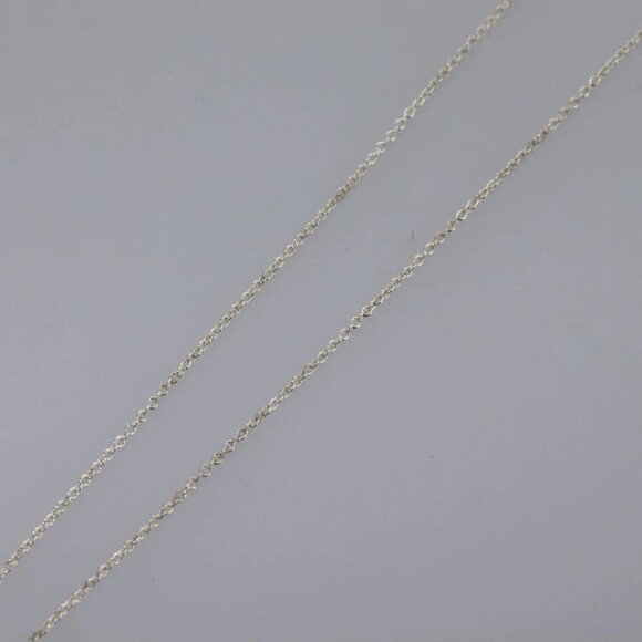 TIFFANY&Co. Open Heart Necklace Ag925 Silver Auth am7763 - Picture 10 of 13